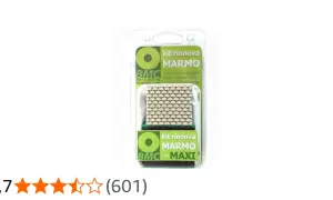 Kit per levigare marmo con carta vetrata, per eliminare opacità e graffi.