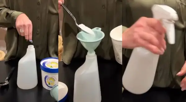 Preparazione di un anticalcare naturale con acido citrico in polvere.