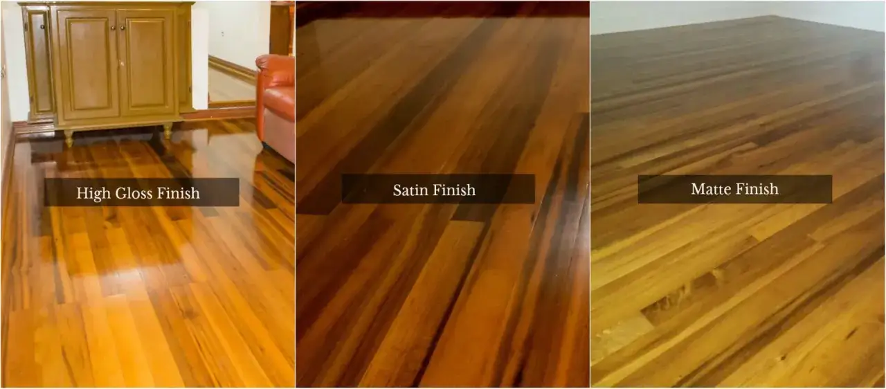 Parquet con finitura lucida, satinata o opaca. Tre stili per il tuo pavimento in legno.