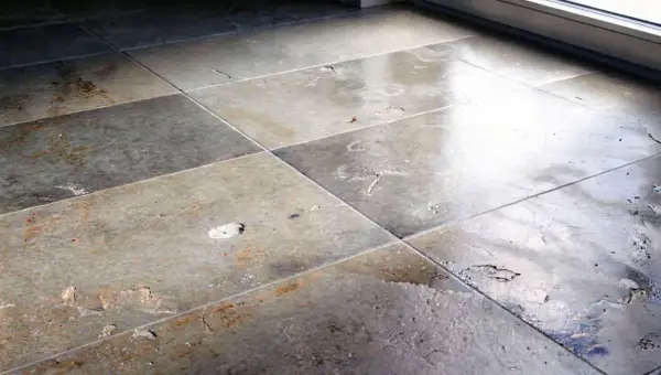 Piastrelle opache del bagno con macchie e crepe. Scopri come pulire piastrelle bagno opache per farle brillare di nuovo.